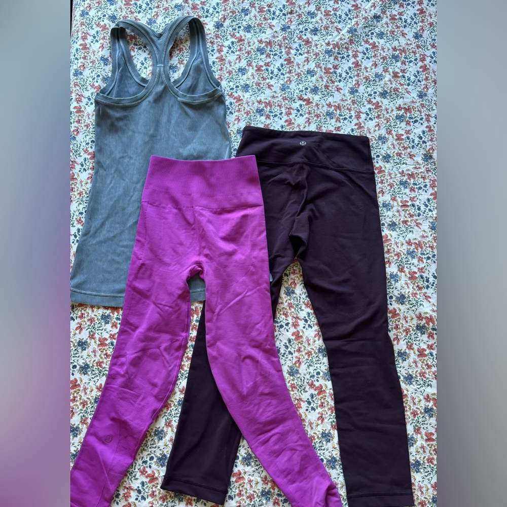 Lululemon bundle size 2
Only selling as a set
No holes or rips